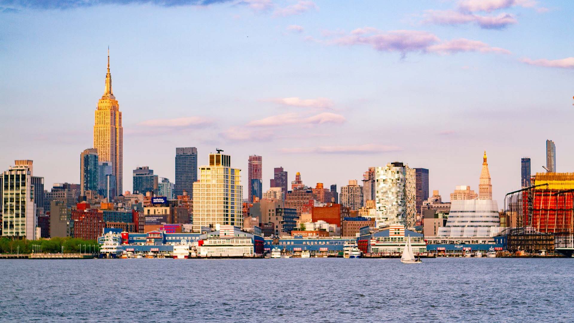 City skyline of New Jersey