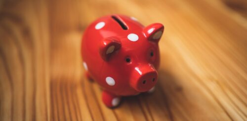 Piggy bank budget for moving