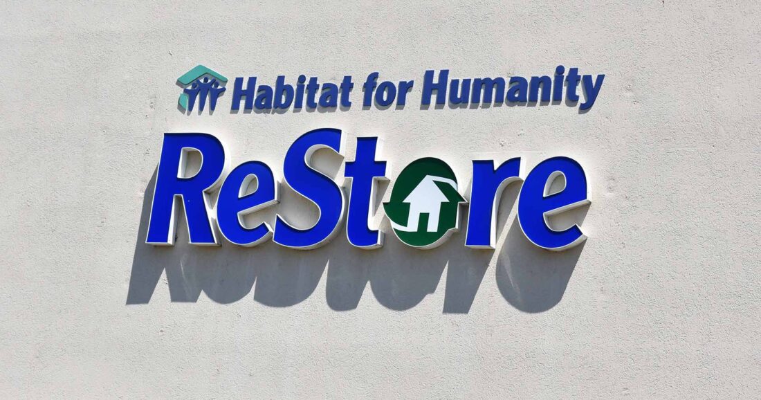 Habitat for Humanity ReStore Sign