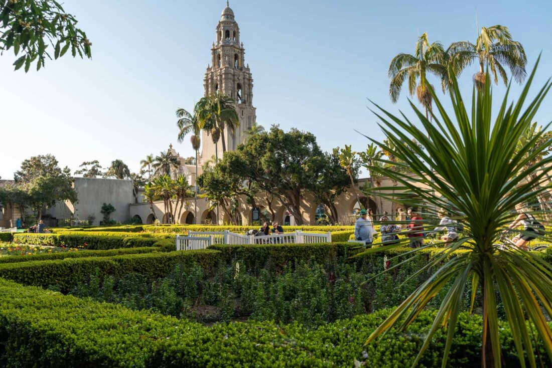 After cross country moving to San Diego, you can visit Balboa park