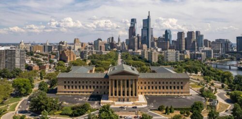 Embarking on a new journey in Philadelphia, with the majestic Philadelphia Museum of Art serving as the backdrop to my relocation. The sky unveils a panoramic view as I explore the city, capturing the essence of this vibrant place. The iconic museum stands tall, welcoming me to my new home with a sense of cultural richness and urban beauty.