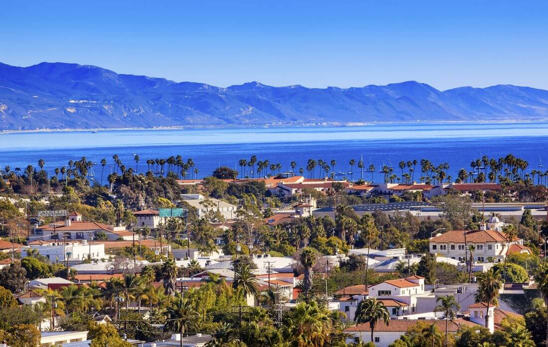 View of Santa Barbara 