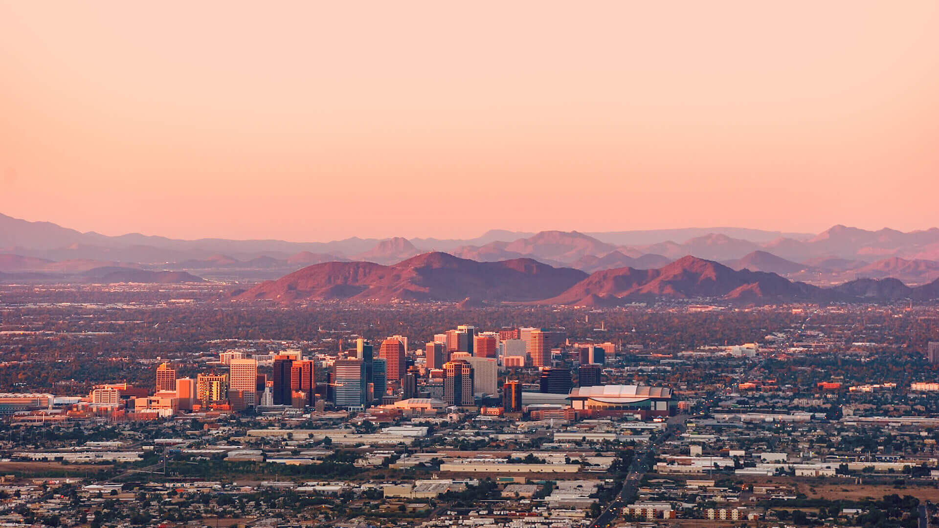 Phoenix Arizona area view