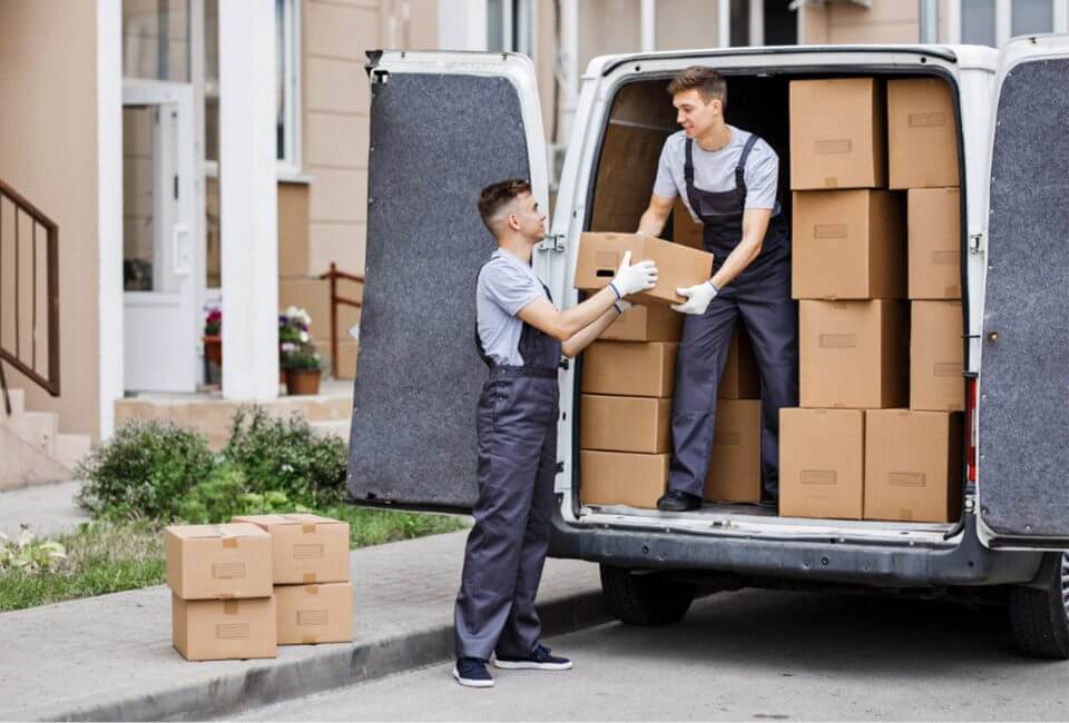 A cross-country moving company