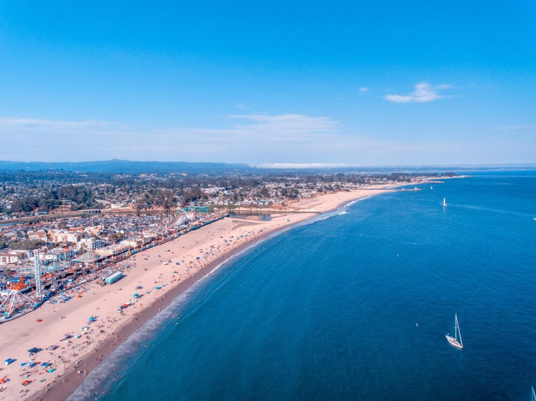 looking at Santa Cruz, CA when considering relocating with cross-country moving services