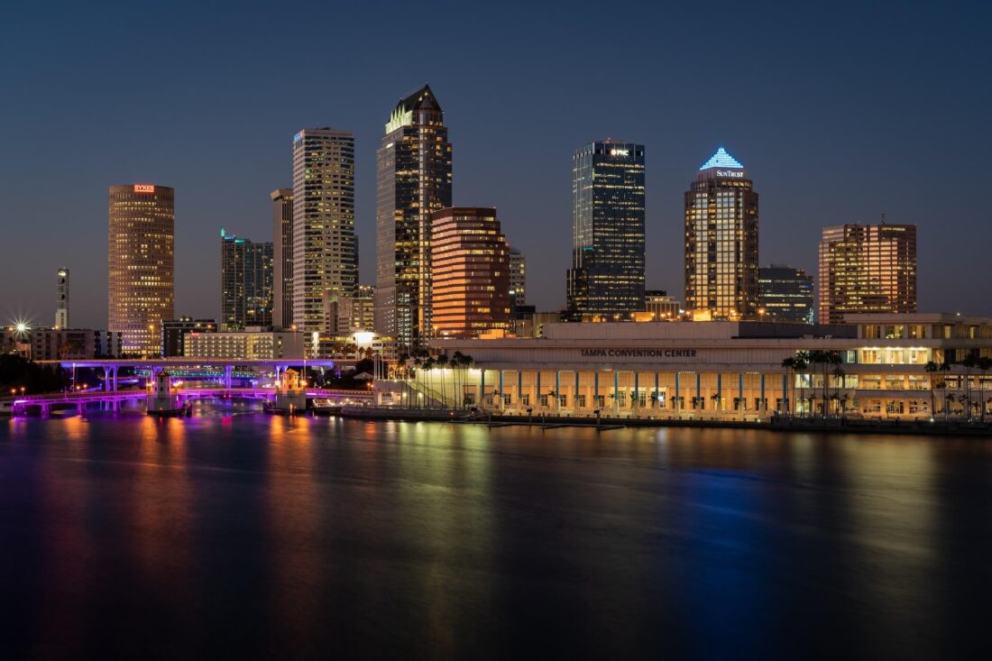 View of Tampa skyline