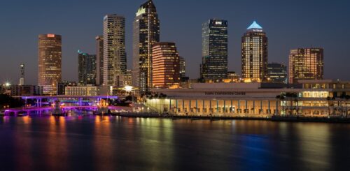 View of Tampa skyline